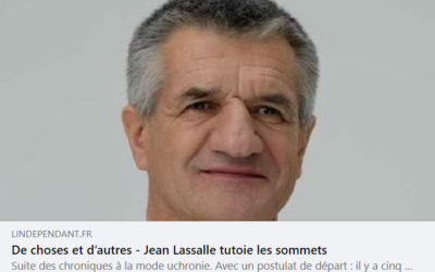 « Jean Lassalle tutoie les sommets »